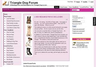 Triangle Dog Forum