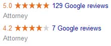 129 Reviews vs 7 Reviews